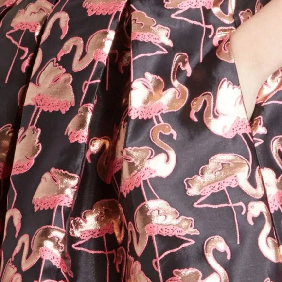 Modcloth "Personal Boldness" in Flamingos - Picture 3 of 7